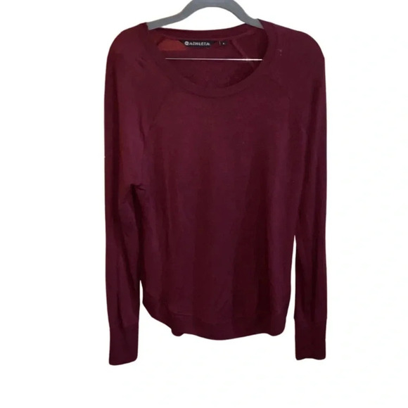 Athleta Coaster Luxe Long Sleeve Side Slit Sweater Size Small - Picture 1 of 6